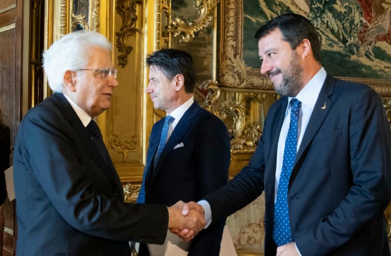 salvini mattarella governo