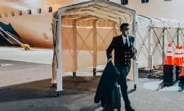 Coronavirus, capitano Diamond Princess fatto commendatore
