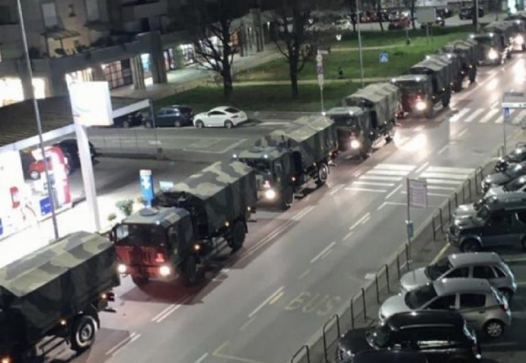 coronavirus bergamo esercito