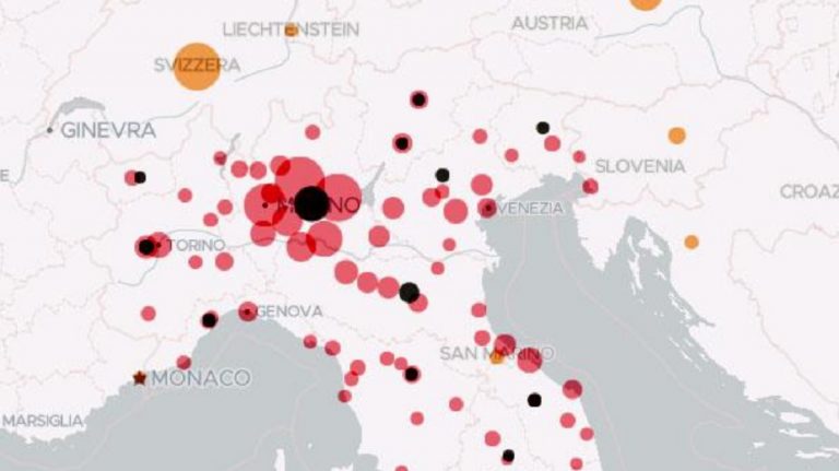 coronavirus contagi italia stime