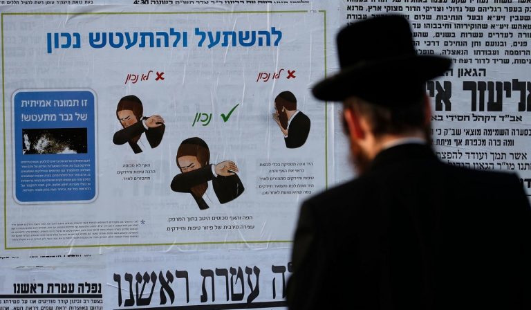 Coronavirus: a Israele gli ebrei ortodossi sono a rischio contagio