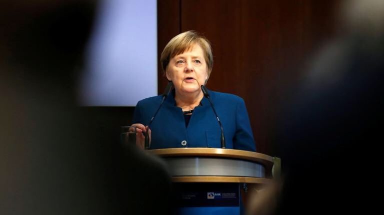 angela merkel quaranena coronavirus