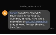 Coronavirus regno unito comunicazione