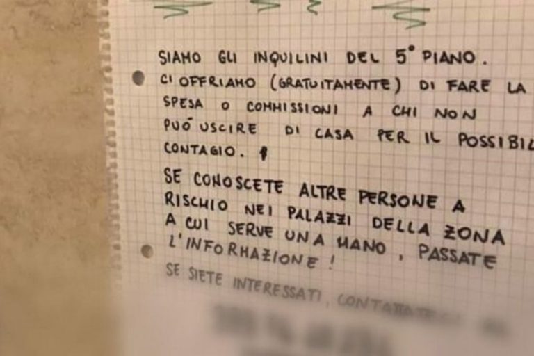 coronavirus solidarietà