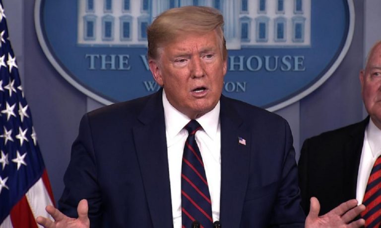 coronavirus trump ventilatori