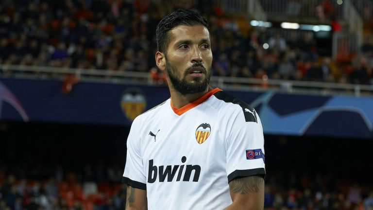Il calciatore del Valencia