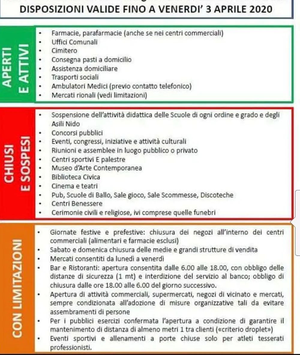 disposizioni decreto