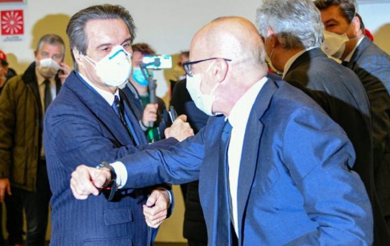 Inaugurazione ospedale Fiera Milano