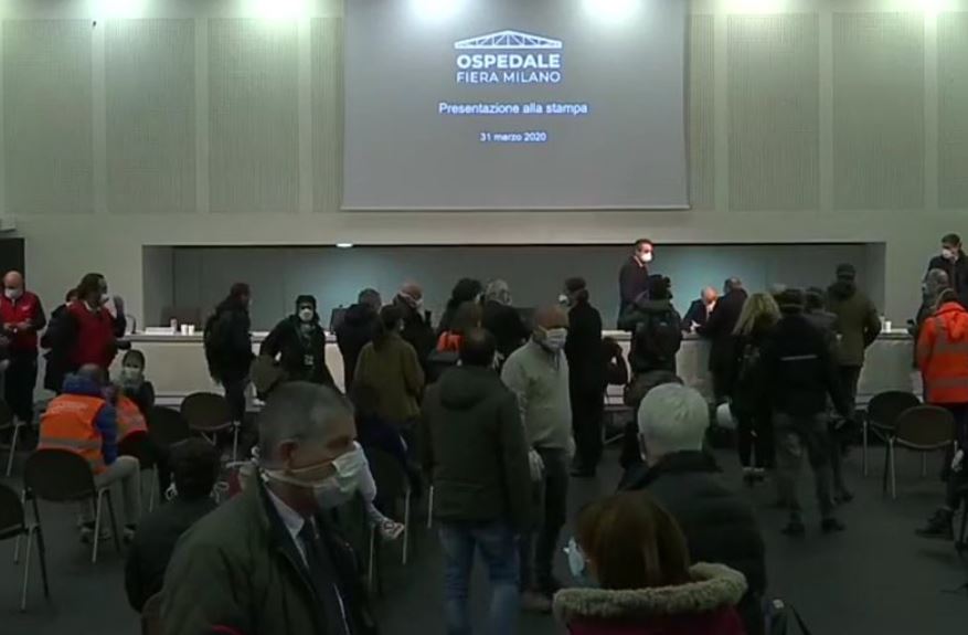 Inaugurazione ospedale Fiera