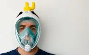 maschere da sub trasformate in respiratori