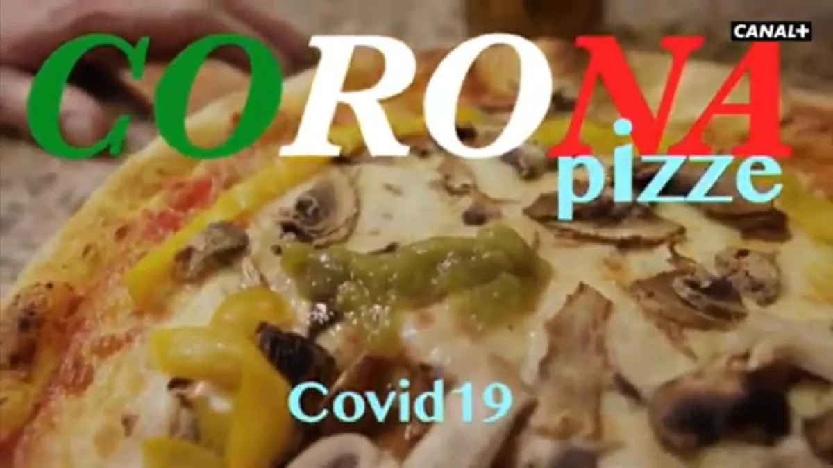 pizza al coronavirus in francia