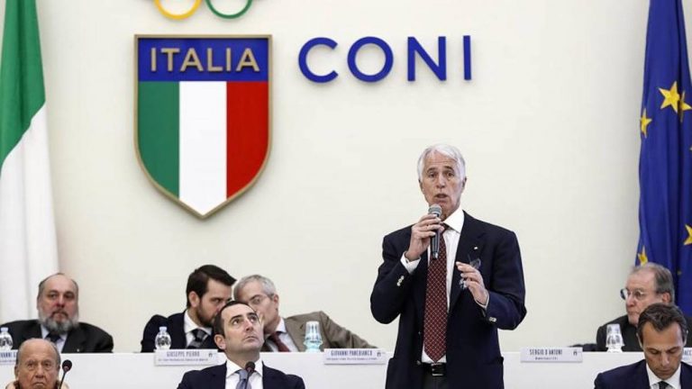 Il presidente del CONI