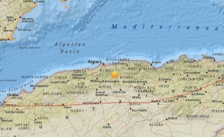 terremoto algeria