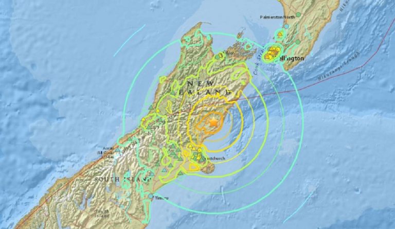 terremoto nuova zelanda
