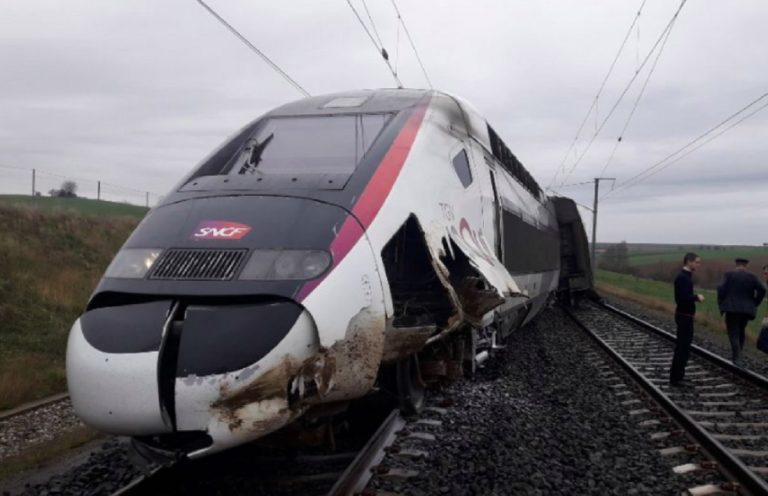 treno deragliato francia