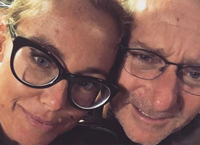 paolo bonolis con la moglie sonia