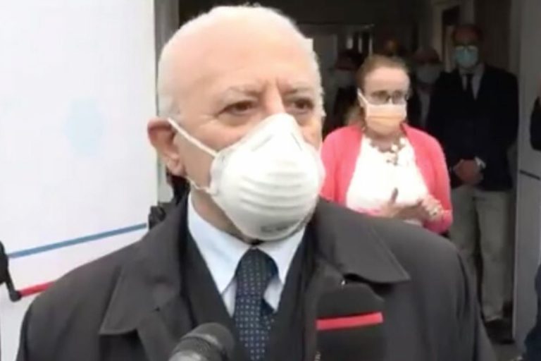 coronavirus campania vincenzo de luca