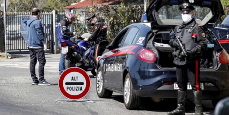 coronavirus posti di blocco