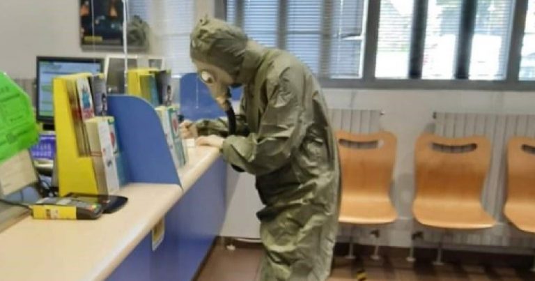 Coronavirus tuta anti nucleare