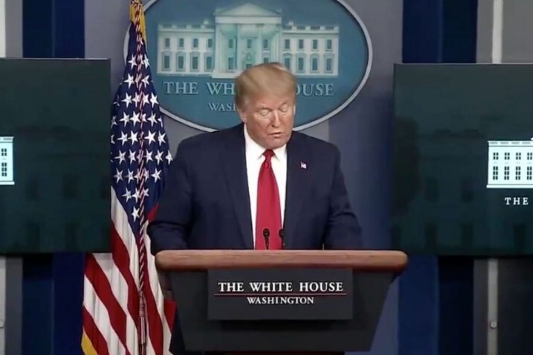 coronavirus usa donald trump