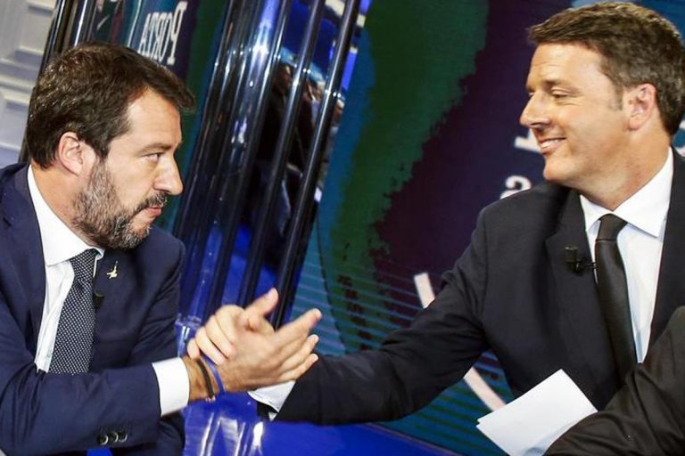 Salvini Renzi cadere governo