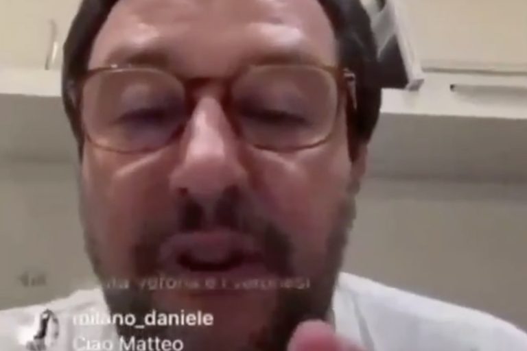 salvini risponde hater cocaina