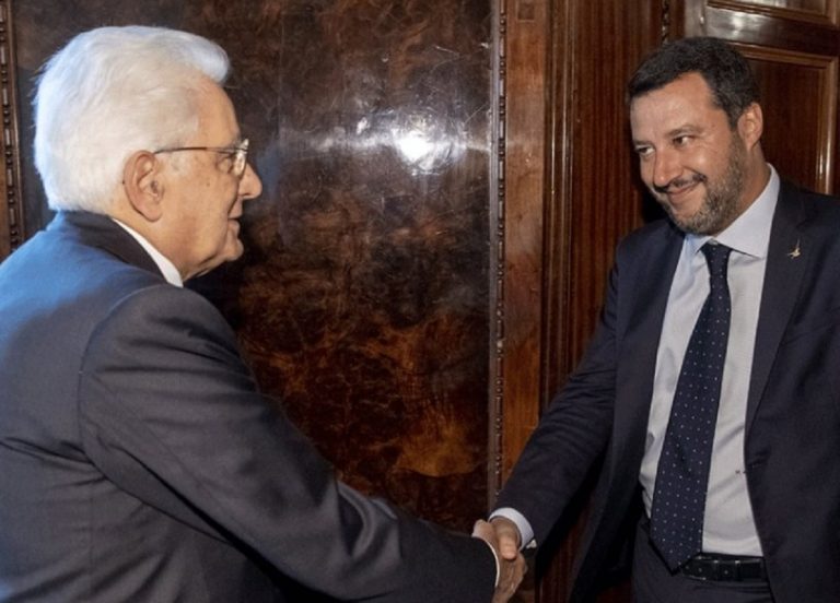 salvini telefona mattarella