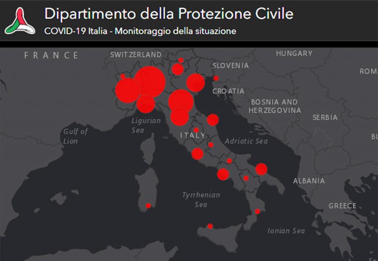 coronavirus-mappa