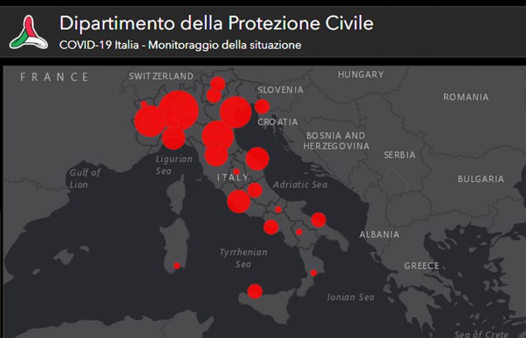 coronavirus-mappa