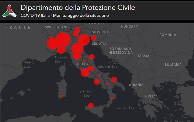 coronavirus-mappa