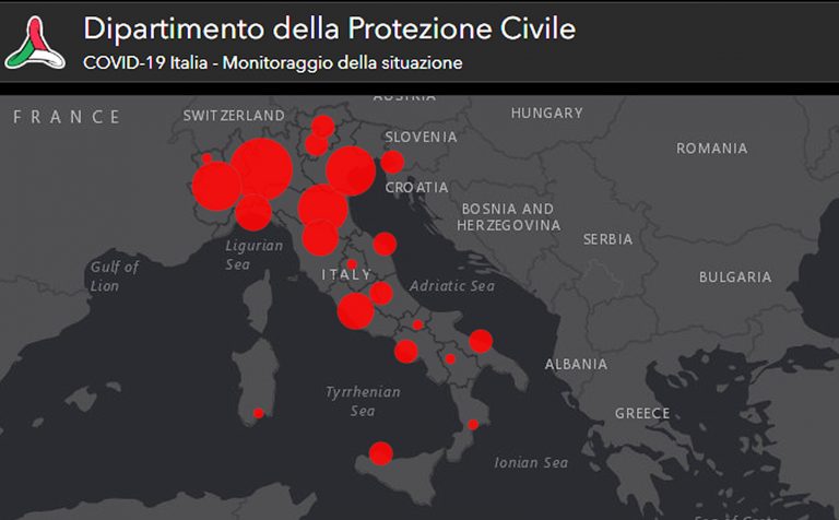 coronavirus-mappa