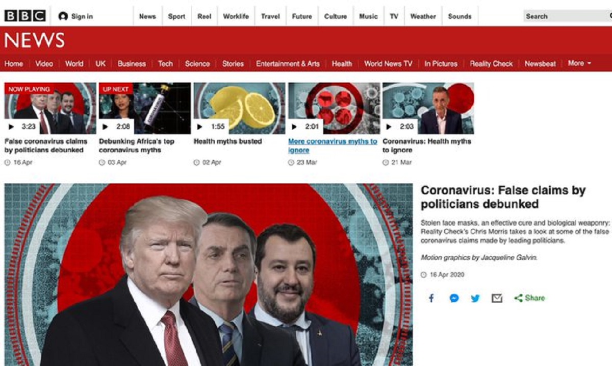 coronavirus salvini fake news 2