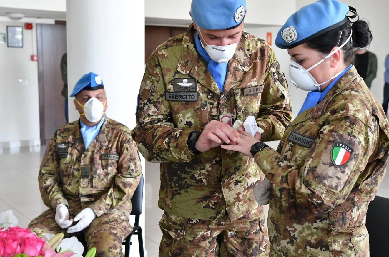 coronavirus soldati italiani nozze libano bloccati