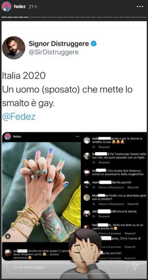 fedez smalto