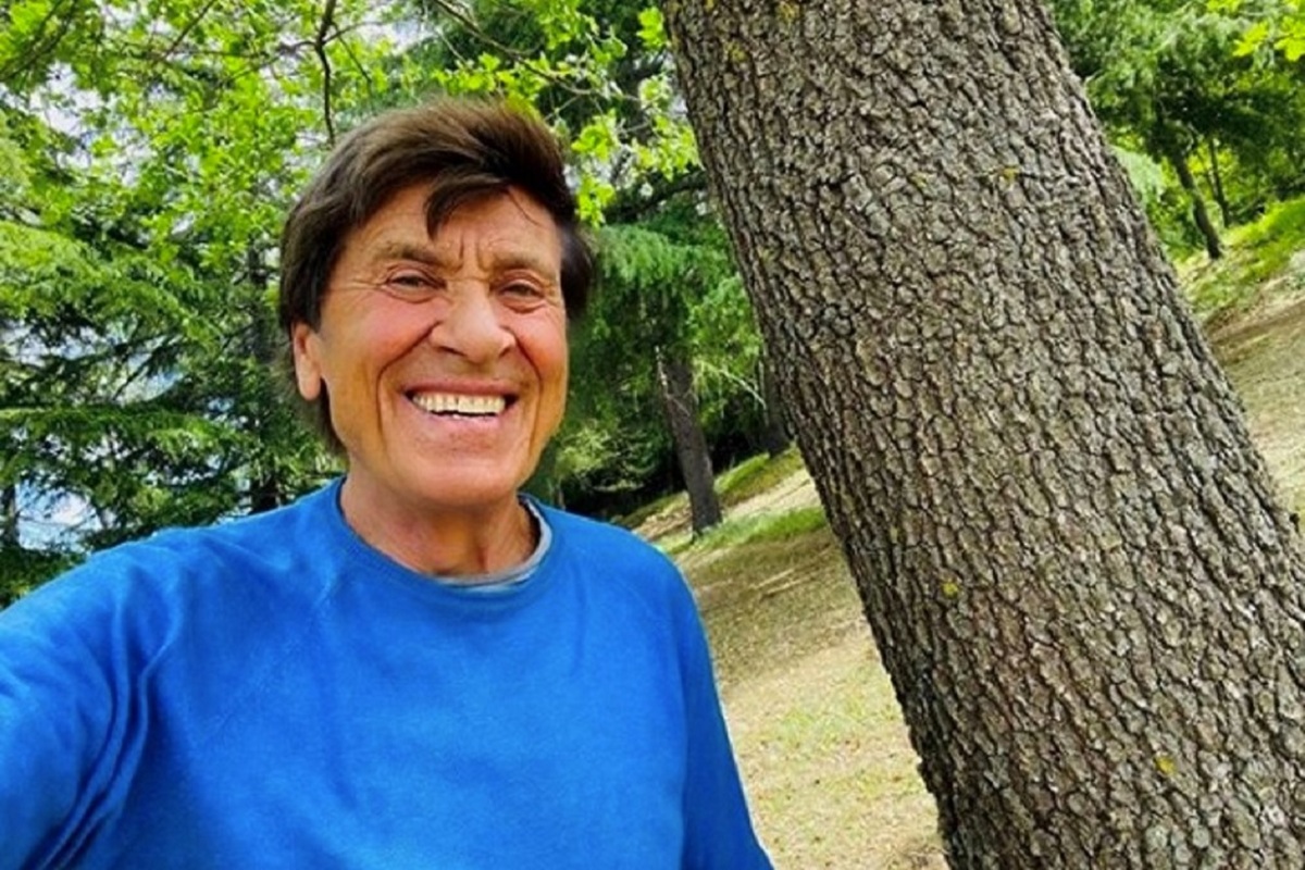 gianni morandi senza mascherina 1
