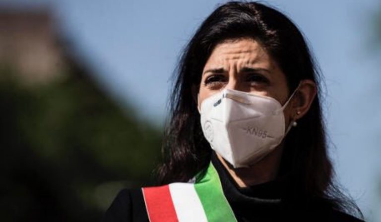 La sindaca di Roma, Virginia Raggi
