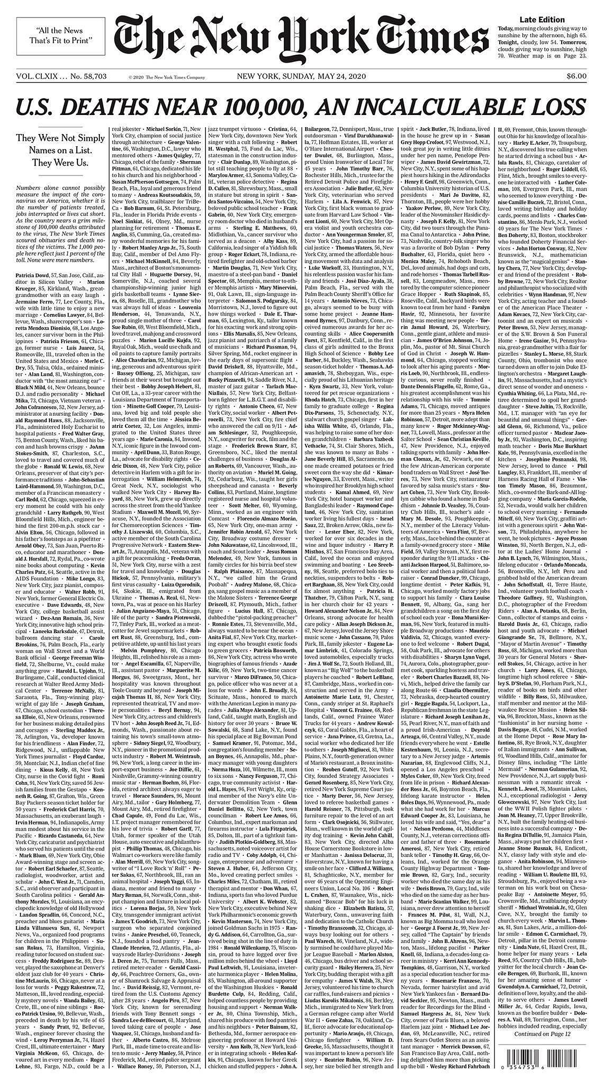 new york times 1