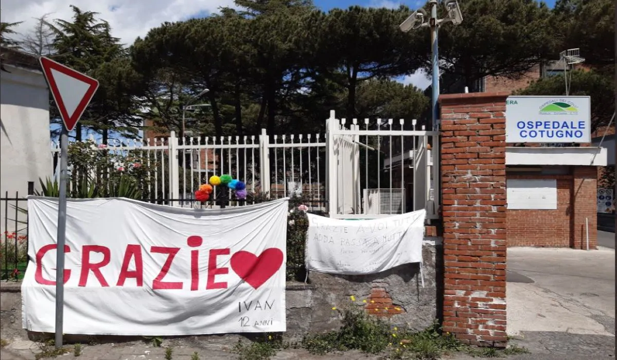 Ospedale Cotugno di Napoli: non ci sono più ricoverati in terapia intensiva