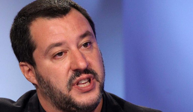 Il leader della Lega, Matteo Salvini