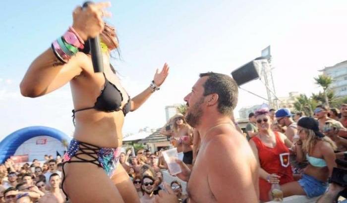 Matteo Salvini al Papeete