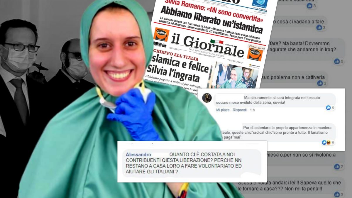 Silvia Romano rientra in Italia_ dilaga l'odio sui social