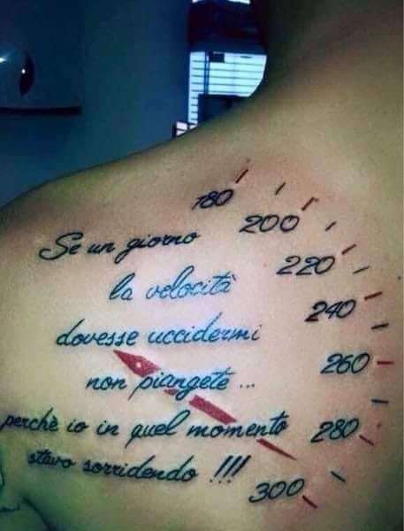 tatuaggio velocità giuseppe giannalia
