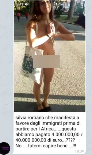 Video fake Silvia Romano