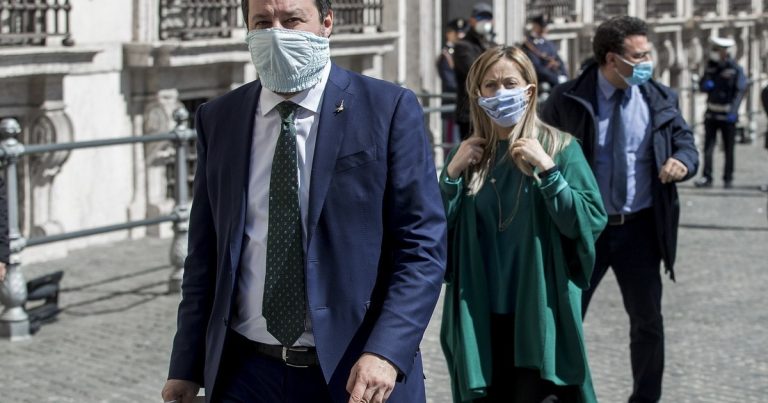 app-immuni-meloni-salvini