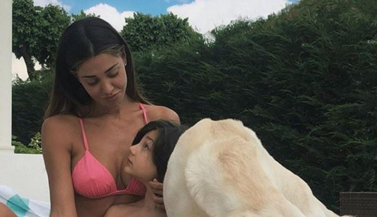 belen rodriguez lettera a santiago