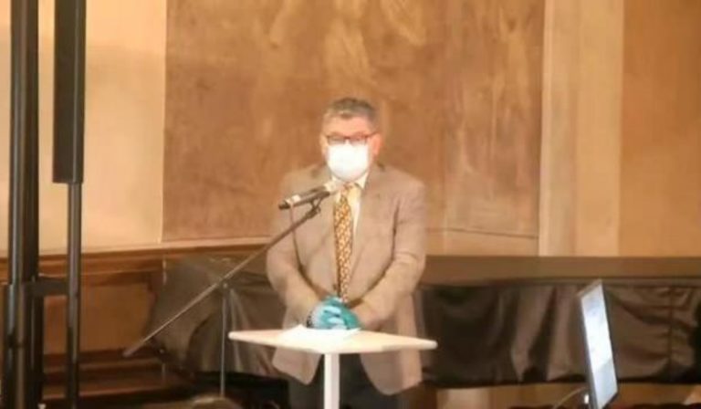 Il consigliere leghista a Udine, Carlo Pavan