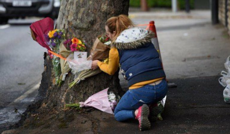 L'albero contro cui la coppia di fidanzati è morta in un incidente