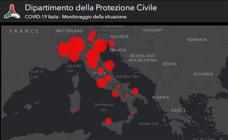 coronavirus-mappa