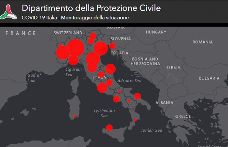 coronavirus-mappa