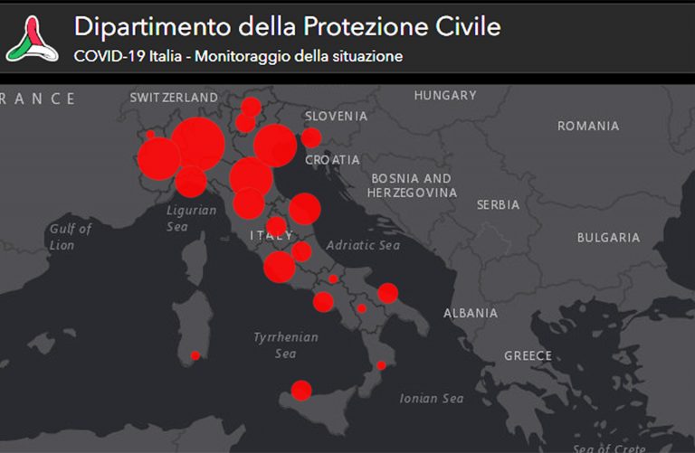 coronavirus-mappa
